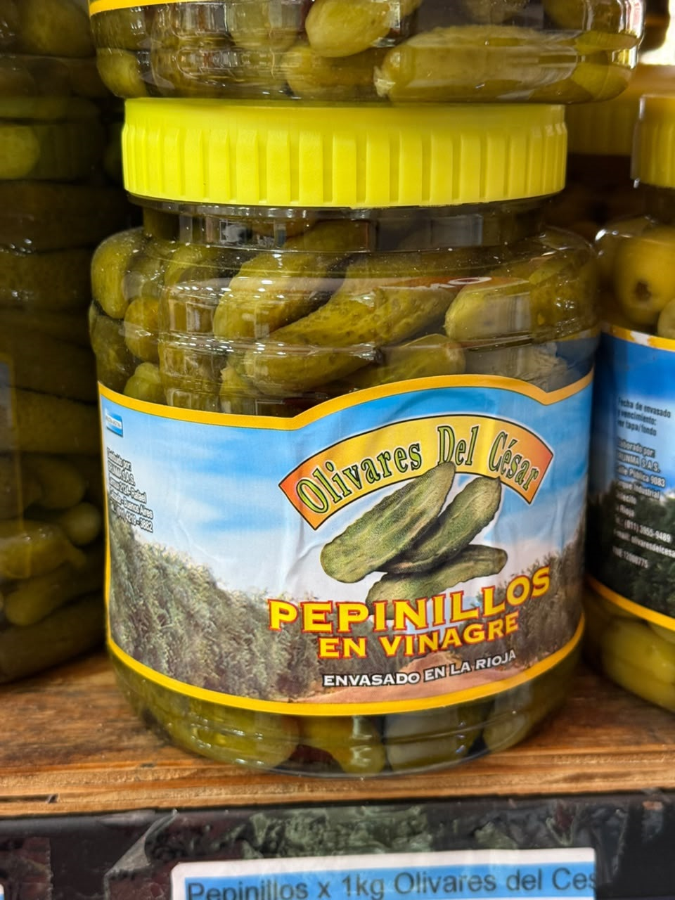 Pepinillos x 1 kg - Olivares del Cesar